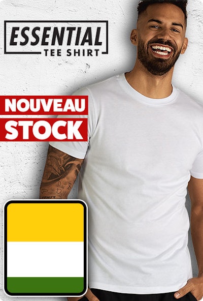 Essential Tee White Homepage Image